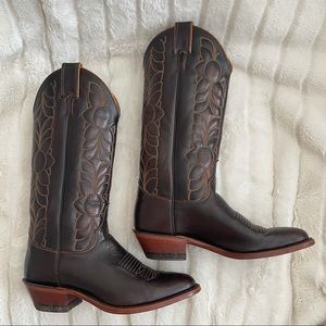 Justin Boots x Fossil Cowboy Boots